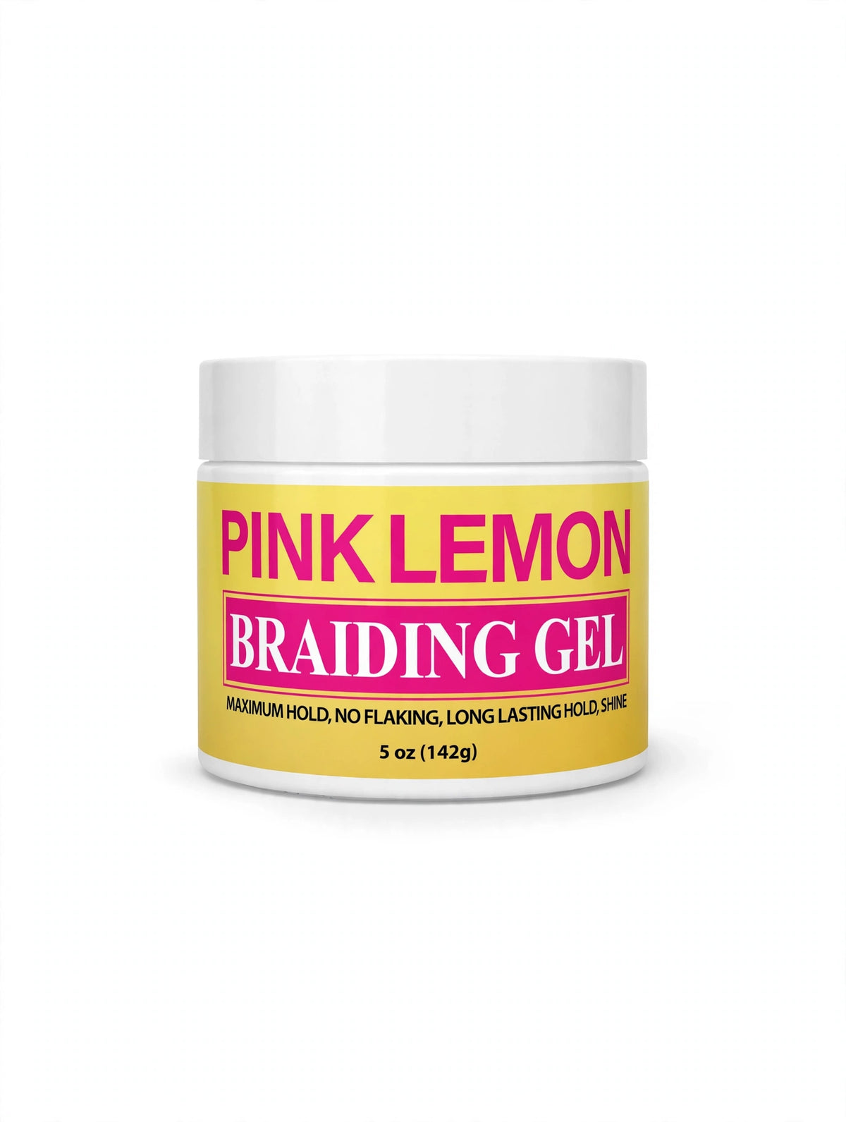 Pink Lemon Braiding Gel 5oz