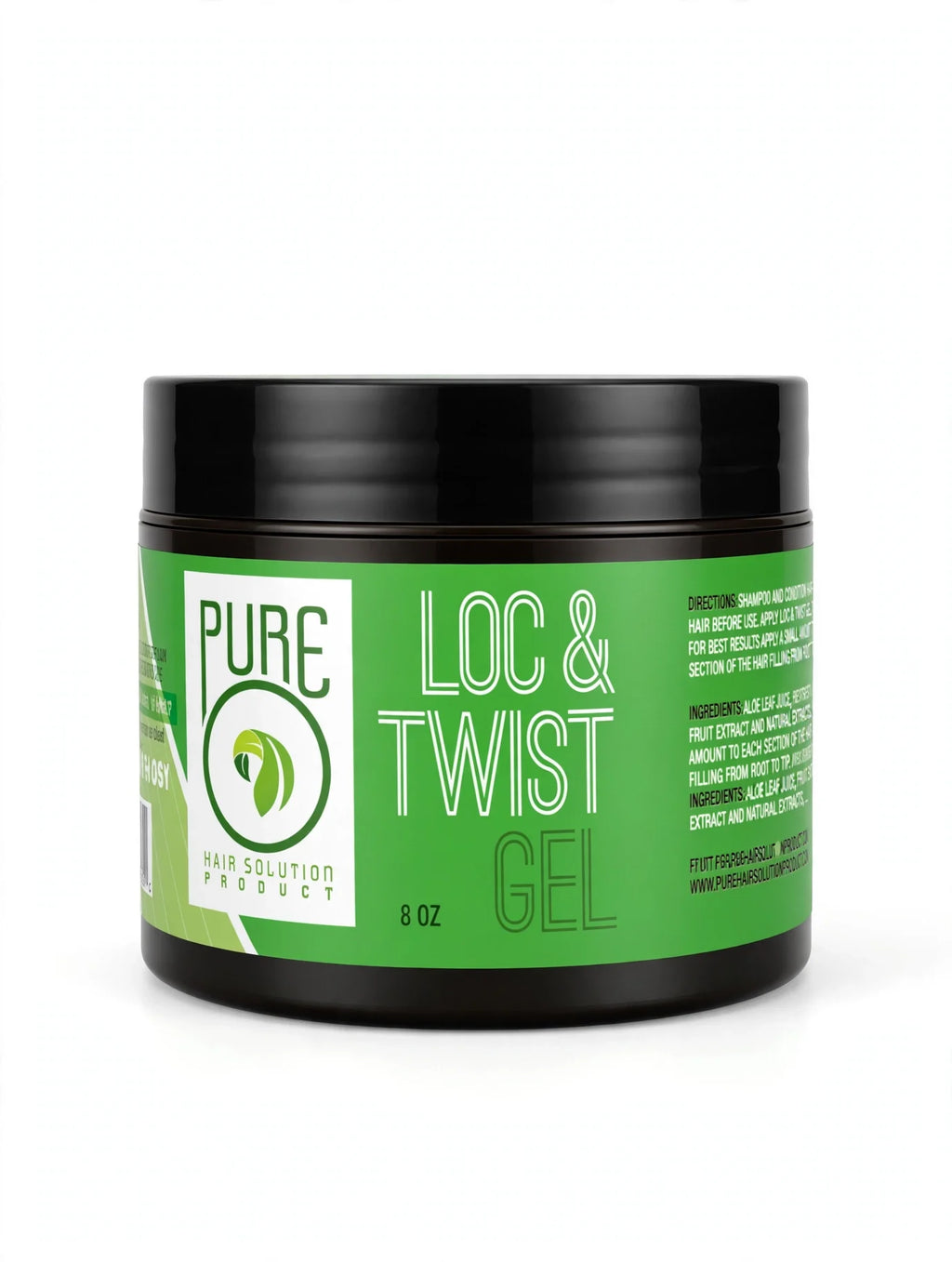 Pure O Natural Loc & Twist Gel 8oz