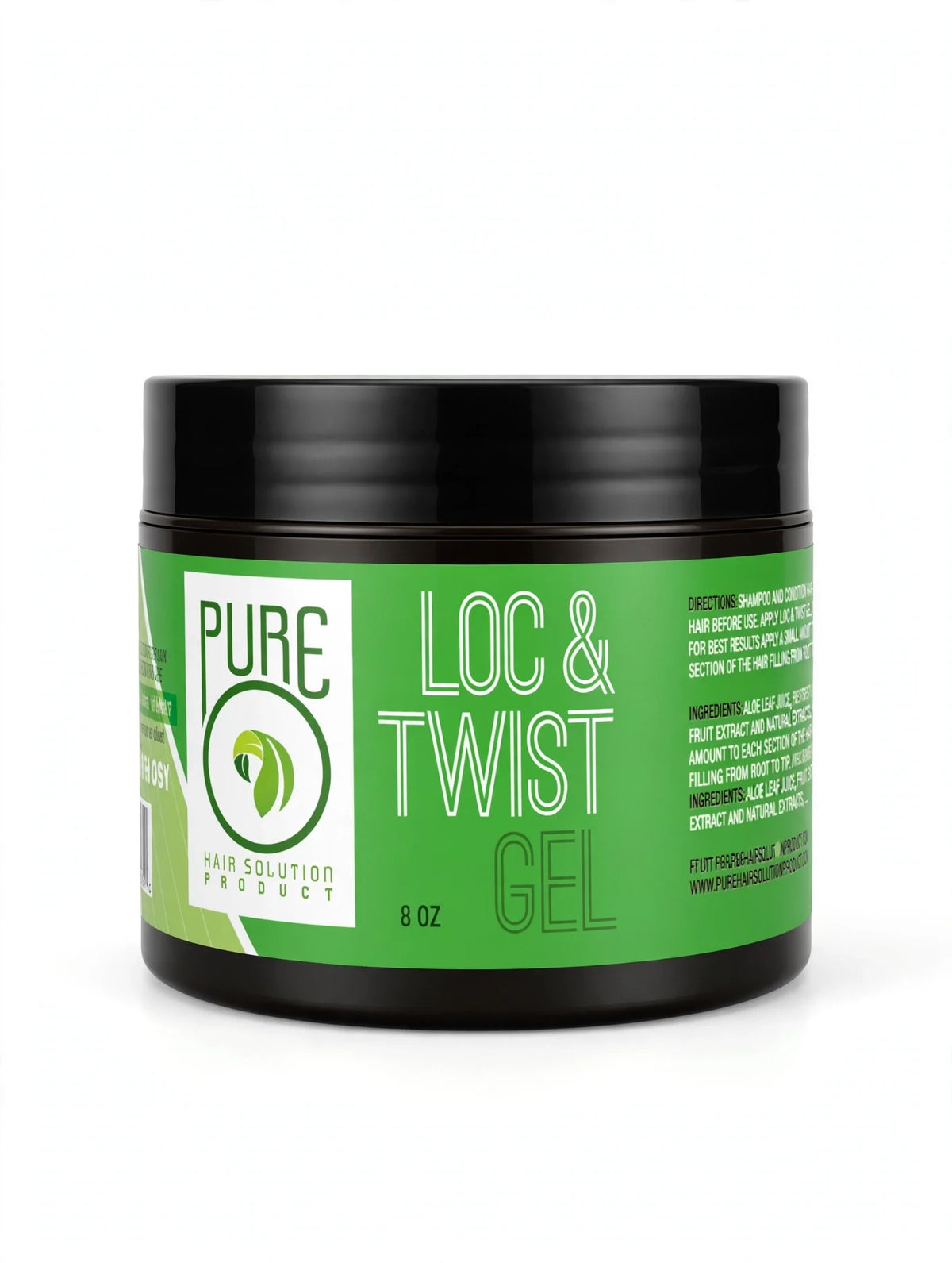Pure O Natural Loc & Twist Gel 8oz