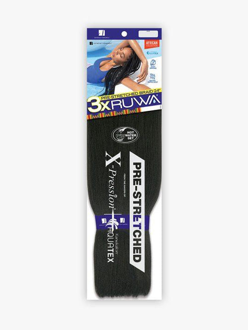 3X X-Pression Ruwa Pre-Stretched Braid 24 packaging