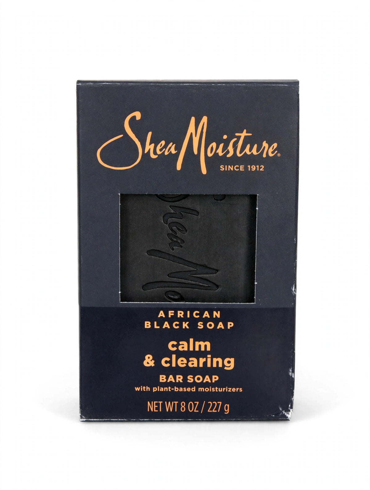 SheaMoisture African Black Soap Calm & Clearing Bar Soap 8 oz