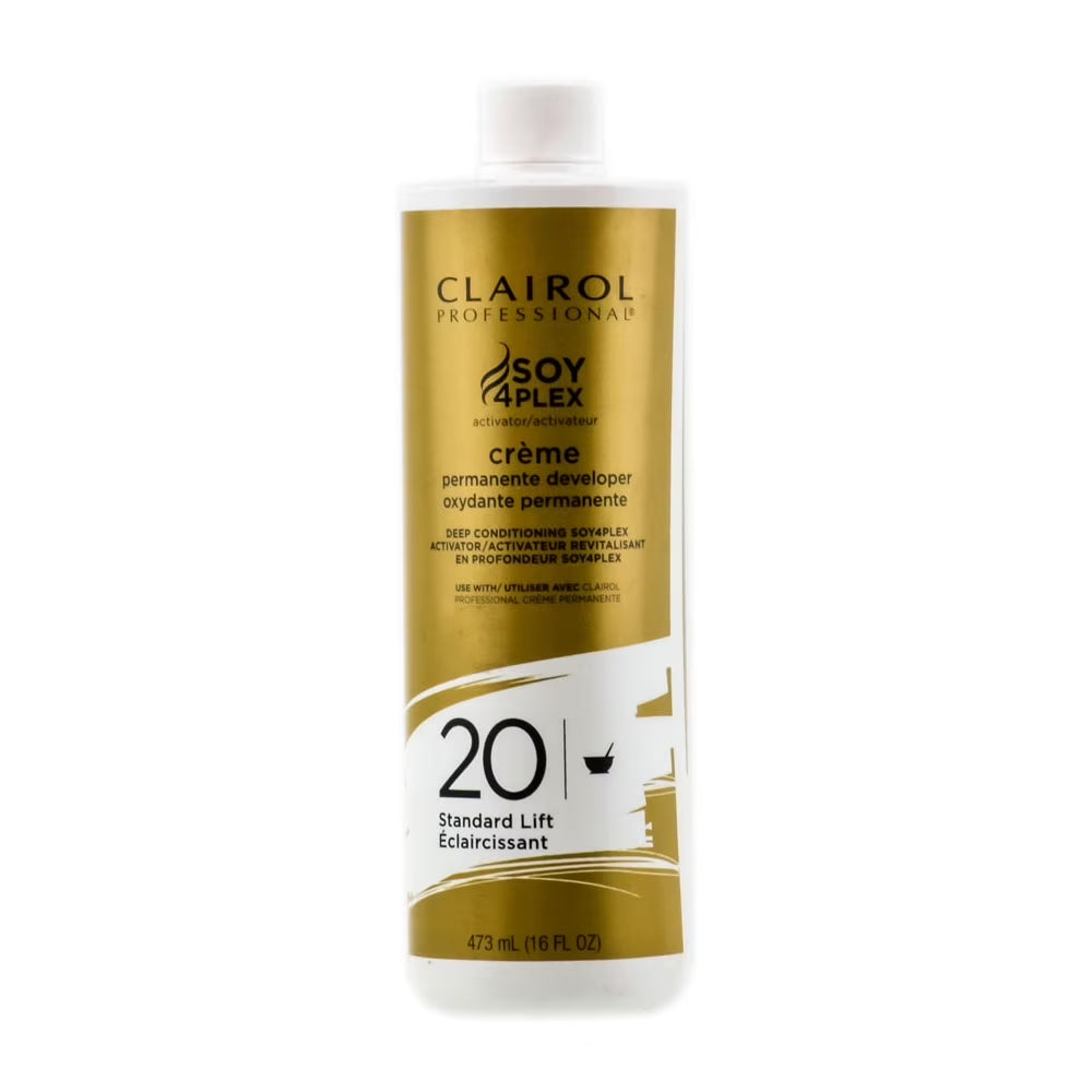 Clairol Soy 4 Plex Creme Permanente Developer 20 Volume 16 oz