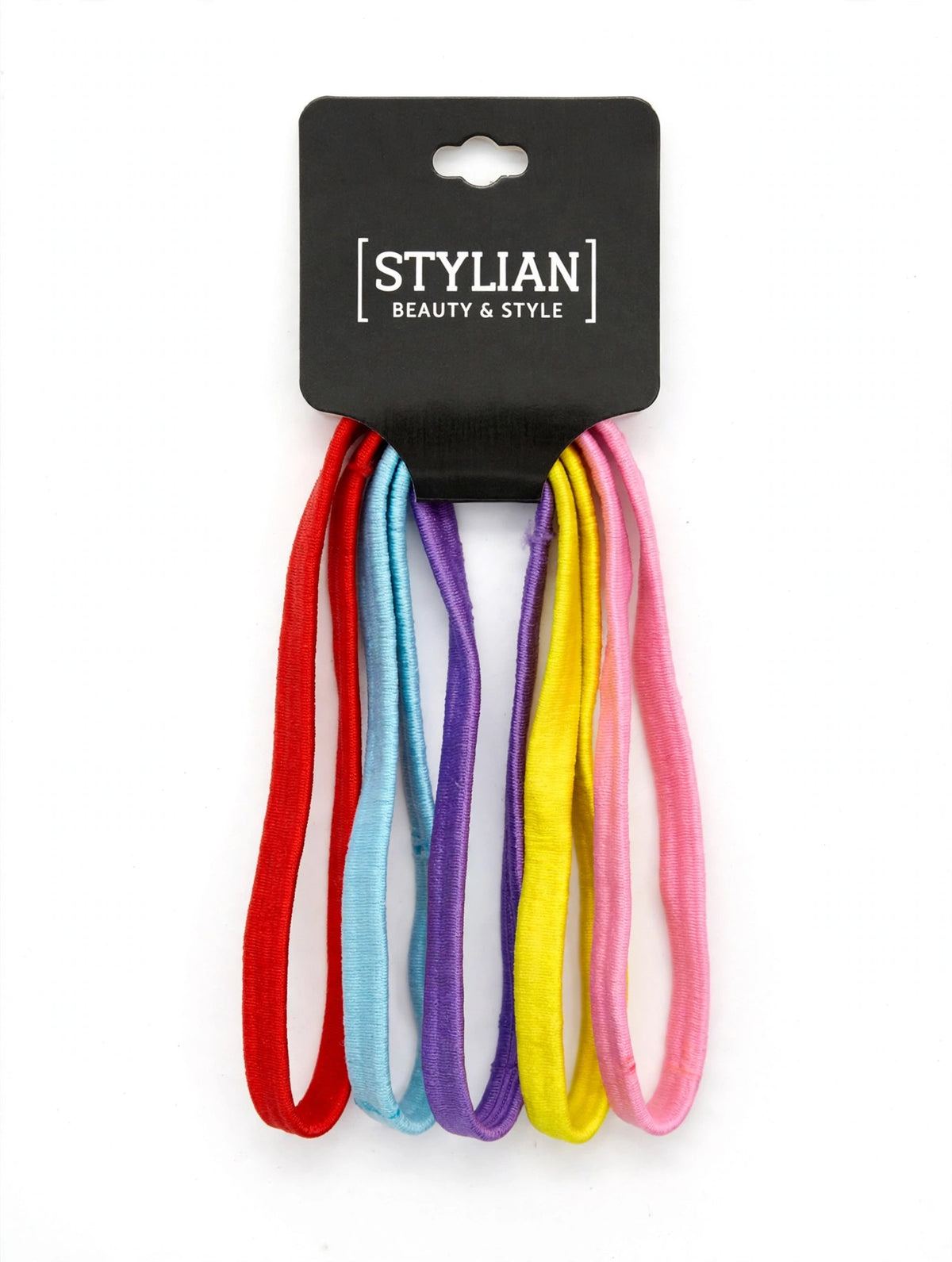 Stylian Beauty & Style Colorful Elastic Headbands