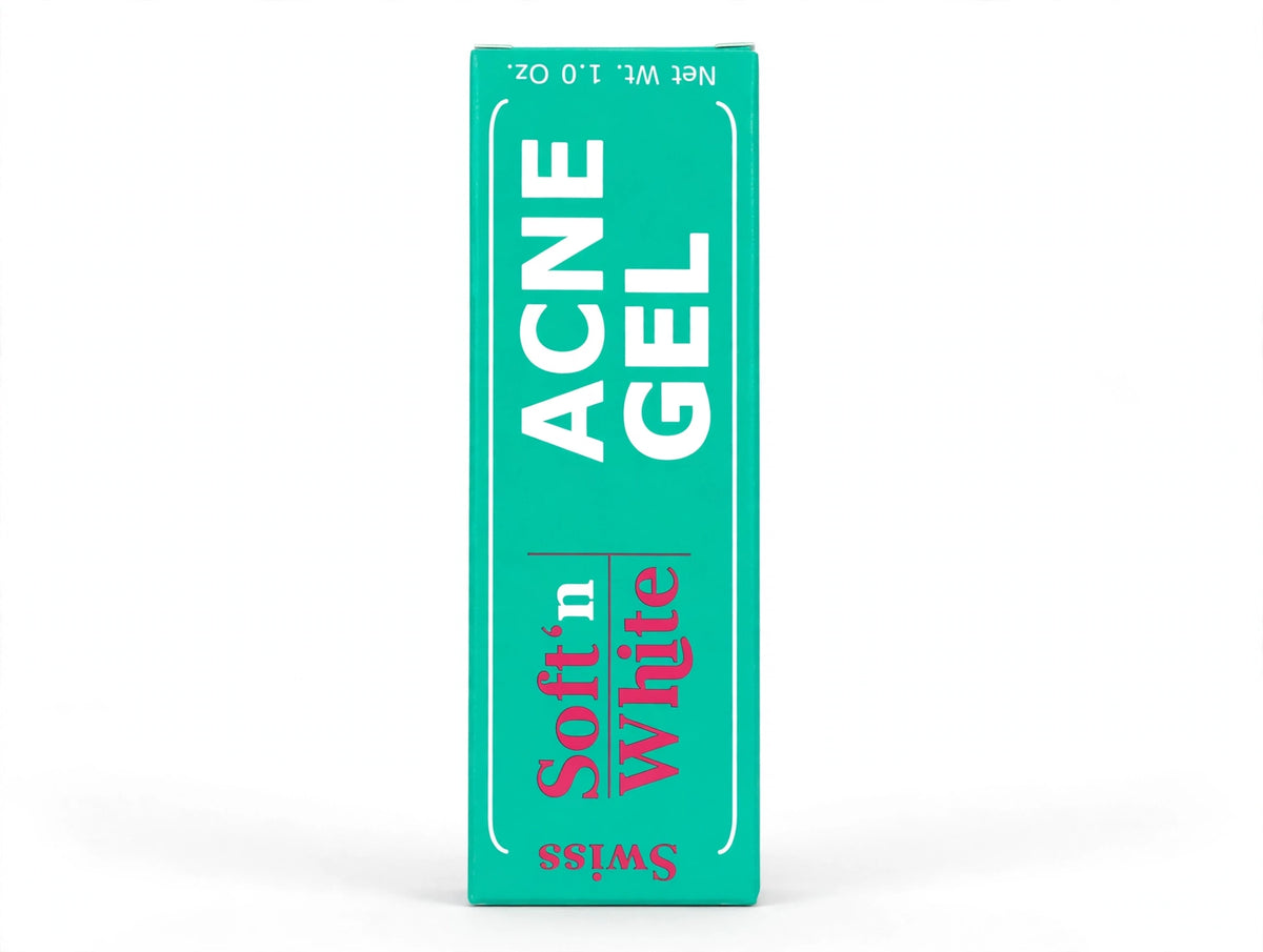 Swiss Soft'n White Acne Gel 1.0 oz